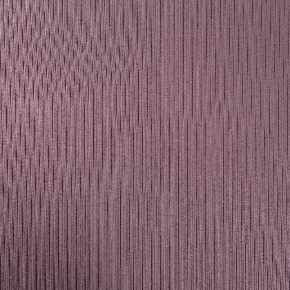 Schöner Leben Interlock Jersey Mandy gerippt einfarbig mauve lila 1,40m Breite Hotsell