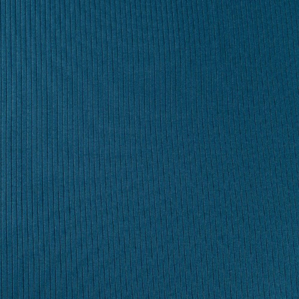 Schöner Leben Interlock Jersey Mandy gerippt einfarbig petrol 1,40m Breite Günstiger Verkauf