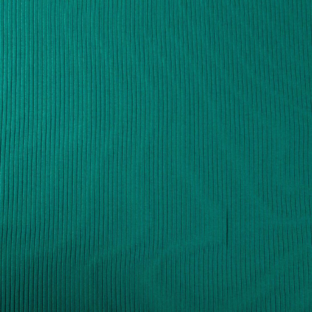 Schöner Leben Interlock Jersey Mandy gerippt einfarbig dunkel grün 1,40m Breite Fabrikverkauf