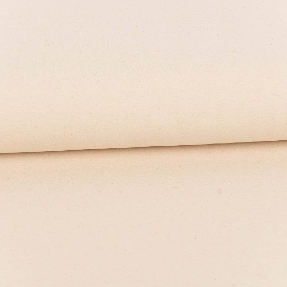 Schöner Leben Organic Bio French Terry uni natur 1,50m Breite
