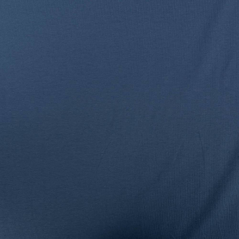 Schöner Leben Organic Bio French Terry uni indigo blau 1,50m Breite Blitzverkäufe