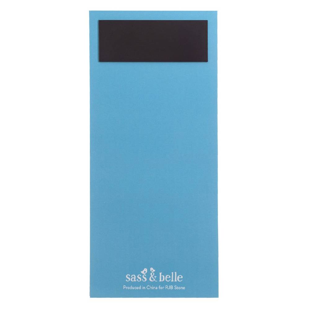 Schöner Leben Notizblock Sausage Dog List Dackel mit Magnet von Sass & Belle 9,5x21cm Auslauf