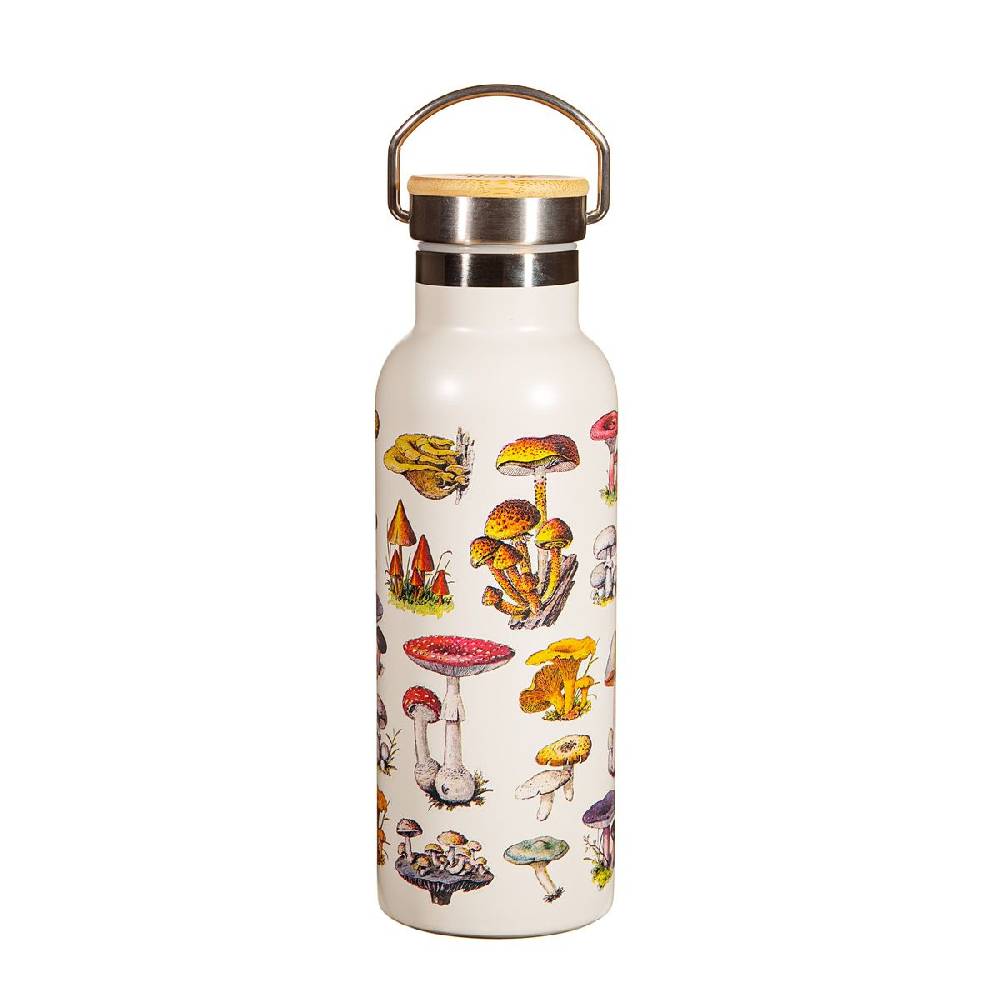 Schöner Leben Thermosflasche Vintage Mushroom Water Bottle Alu von Sass & Belle