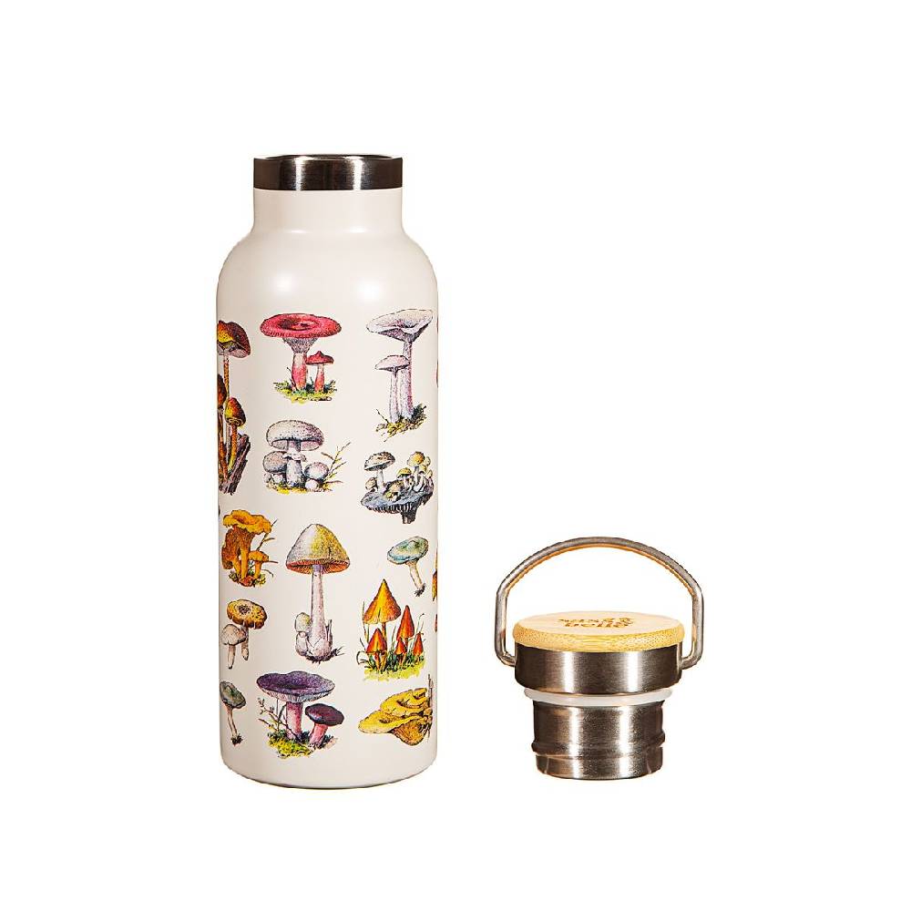 Schöner Leben Thermosflasche Vintage Mushroom Water Bottle Alu von Sass & Belle Angebote