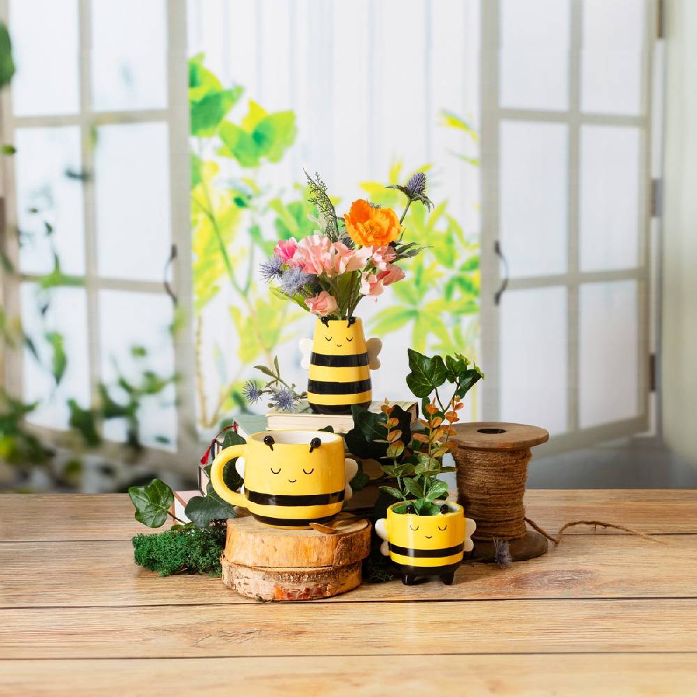 Schöner Leben Tasse Bee Biene 250ml von Sass & Belle