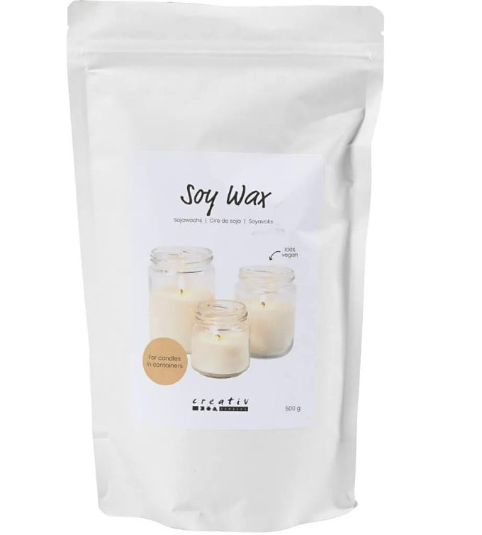 Schöner Leben Sojawachs in Flocken von Creativ Company 500gr