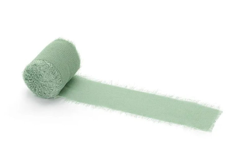 Schöner Leben Chiffonband pistaziengrün 4x500cm im 3er Pack Günstiger Verkauf