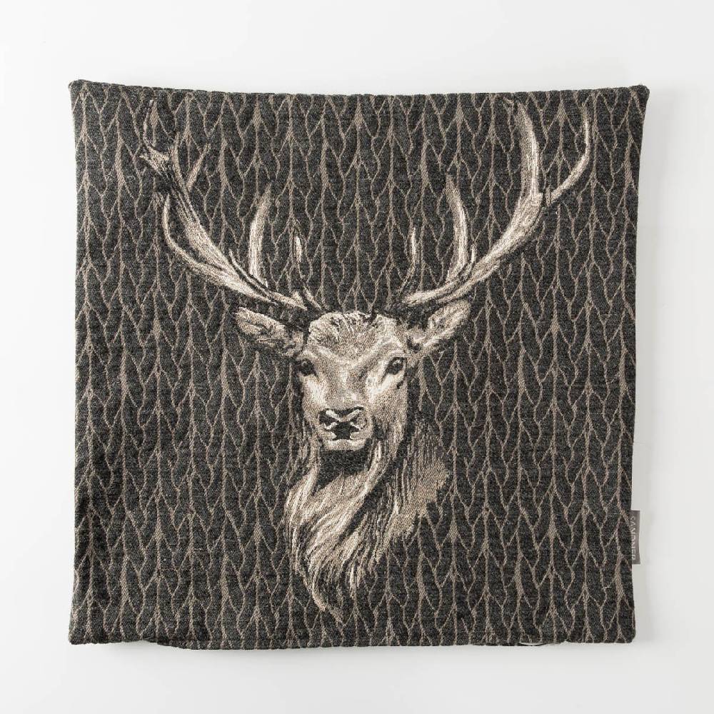 Schöner Leben Kissenhülle Waldtiere Hirsch 50x50cm von Sandner Verkauf