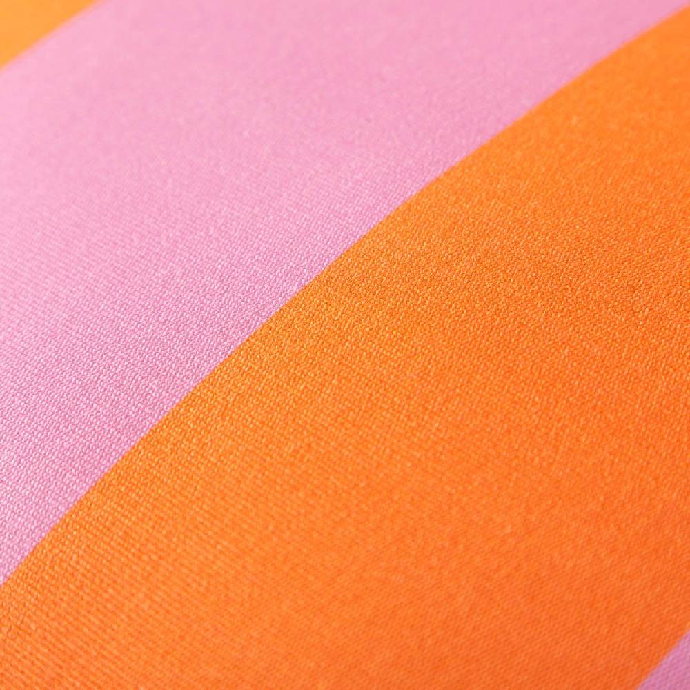 Schöner Leben Outdoor Kissen Hülle Digital Streifen pink orange in versch. Größen von SCHÖNER LEBEN Schlussverkauf