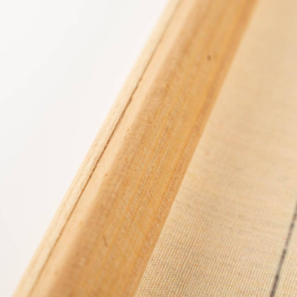 Schöner Leben Wandteppich Stechpalme Vintage mit Holzleistern 100x80cm von Clayre & Eef, Blitzverkäufe