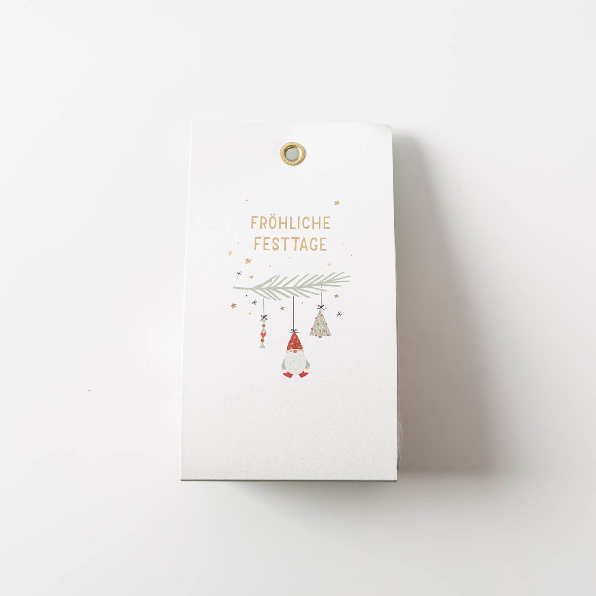 Schöner Leben Weihnachts-Bonbons mit Glühweinschmack Fröhliche Festtage Tannenzweig 75g von Grafik Werkstatt