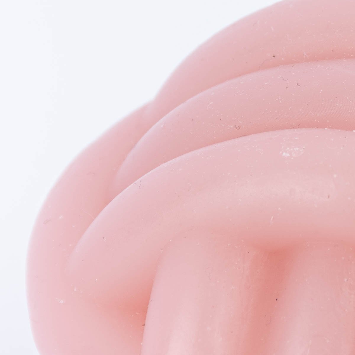 Schöner Leben Kerze Knoten pastellfarben rosa hellgrün oder dunkelgrün 8x7,5cm Verkauf