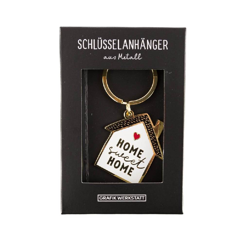 Schöner Leben Schlüsselanhänger Home Sweet Home 85x40mm von Grafik Werkstatt Hotsell