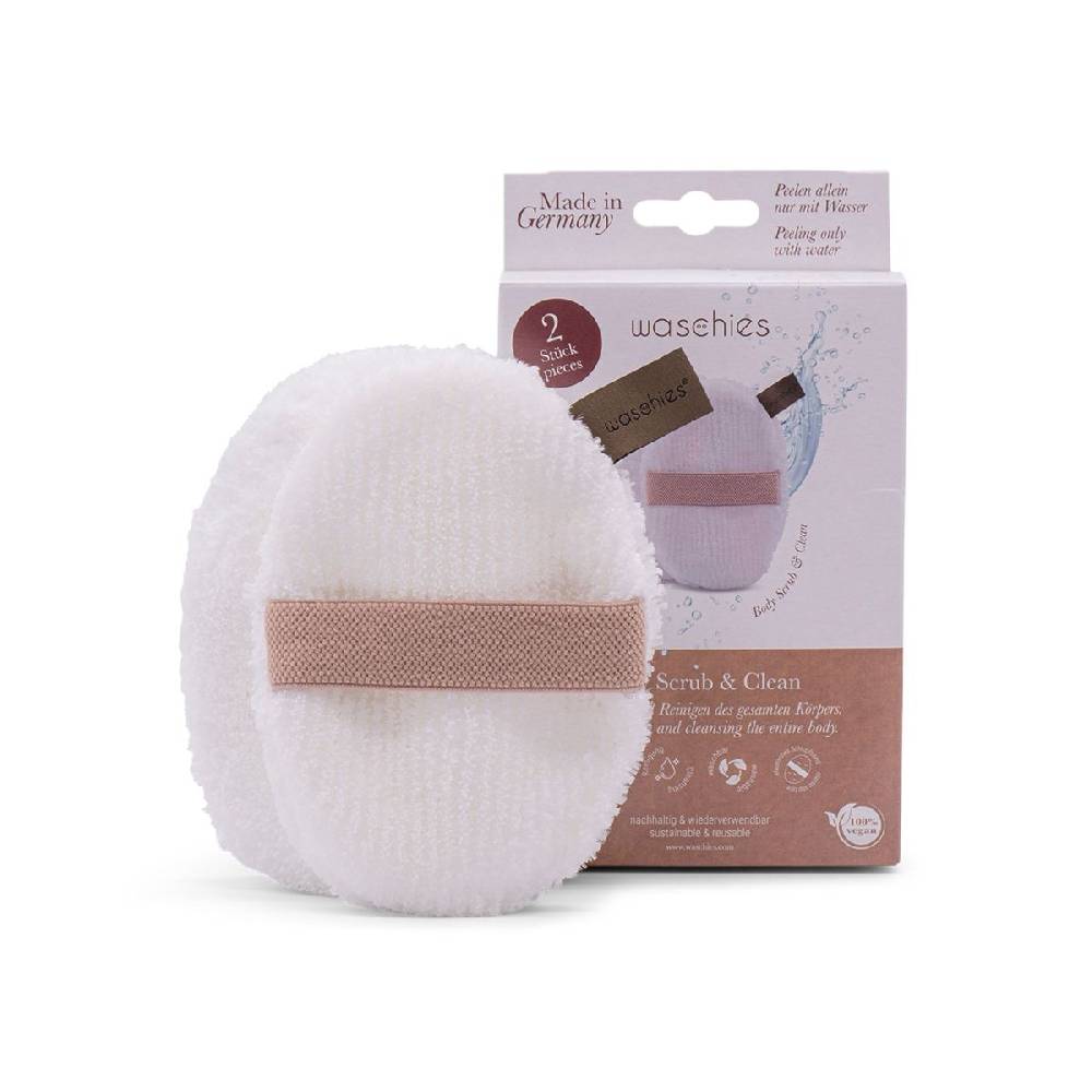 Schöner Leben Waschies Body Scrub & Clean Peeling-Pad im 2er Set