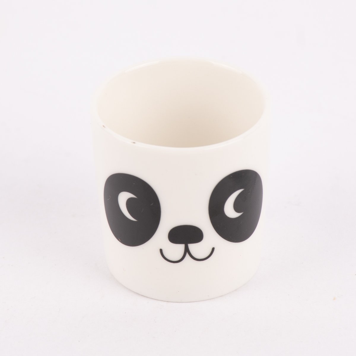 Schöner Leben Eierbecher Panda Miko Porzellan weiß schwarz 4,5x5cm