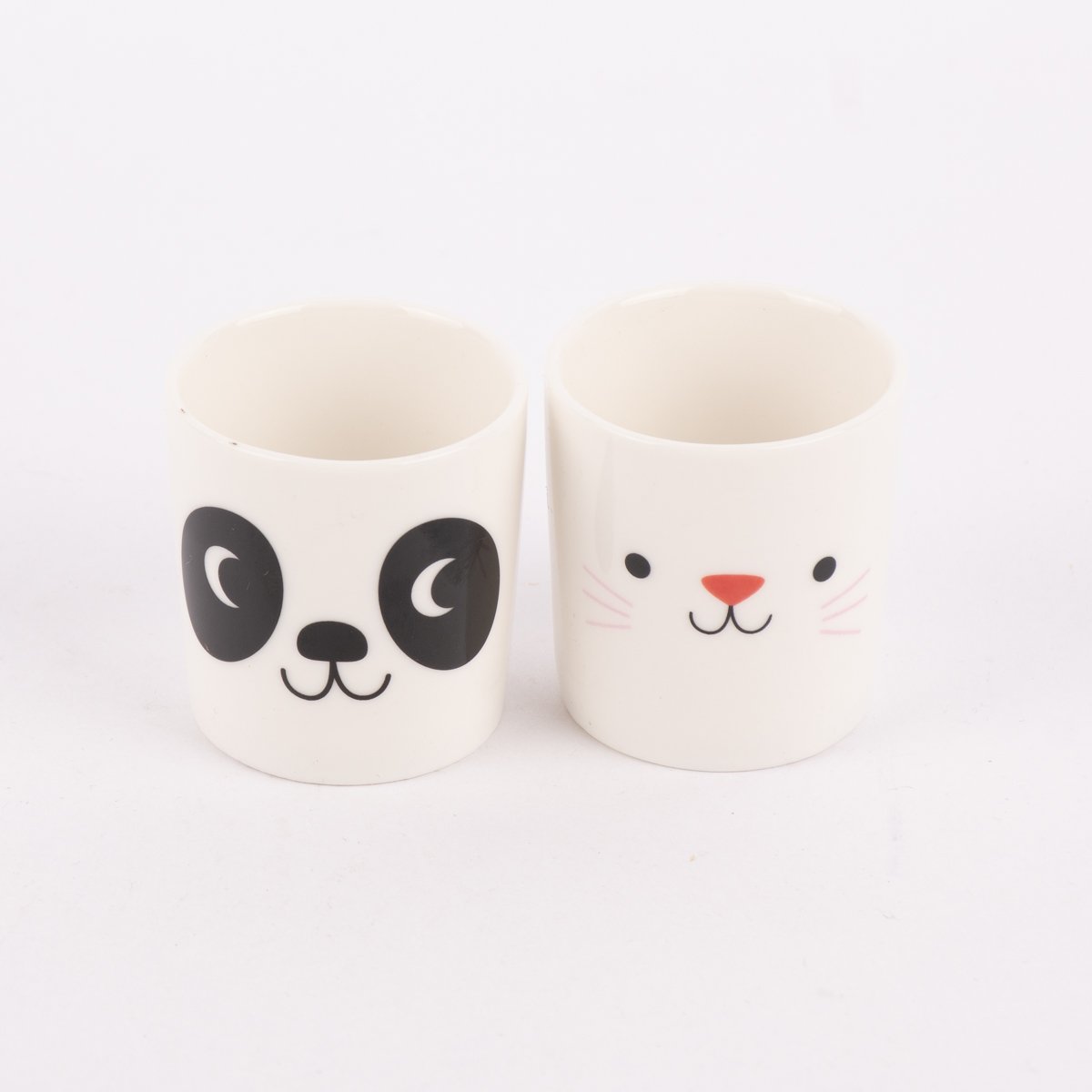 Schöner Leben Eierbecher Panda Miko Porzellan weiß schwarz 4,5x5cm Meist gekauft