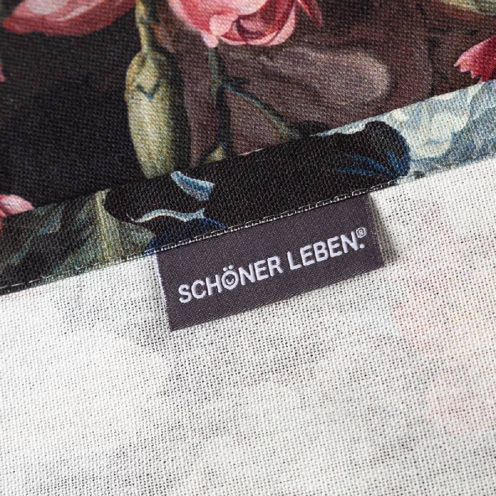 Schöner Leben Tischläufer Still Painting Blumen Schmetterling 40x160cm von SCHÖNER LEBEN Schlussverkauf