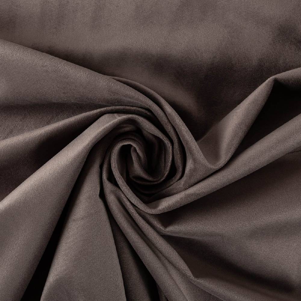Schöner Leben Möbelstoff Polsterstoff Bezugstoff Velour Samtstoff Samt Le Velvet stone steingrau 1,40m breit im Angebot
