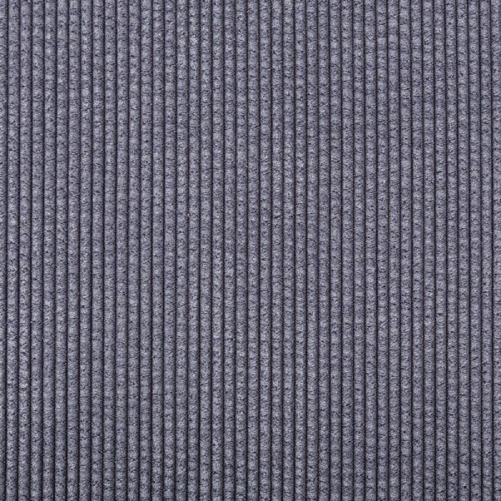 Schöner Leben Cord Stof Bubble Bekleidungsstoff Dekostoff einfarbig rauchblau 1,45m Breite Outlet