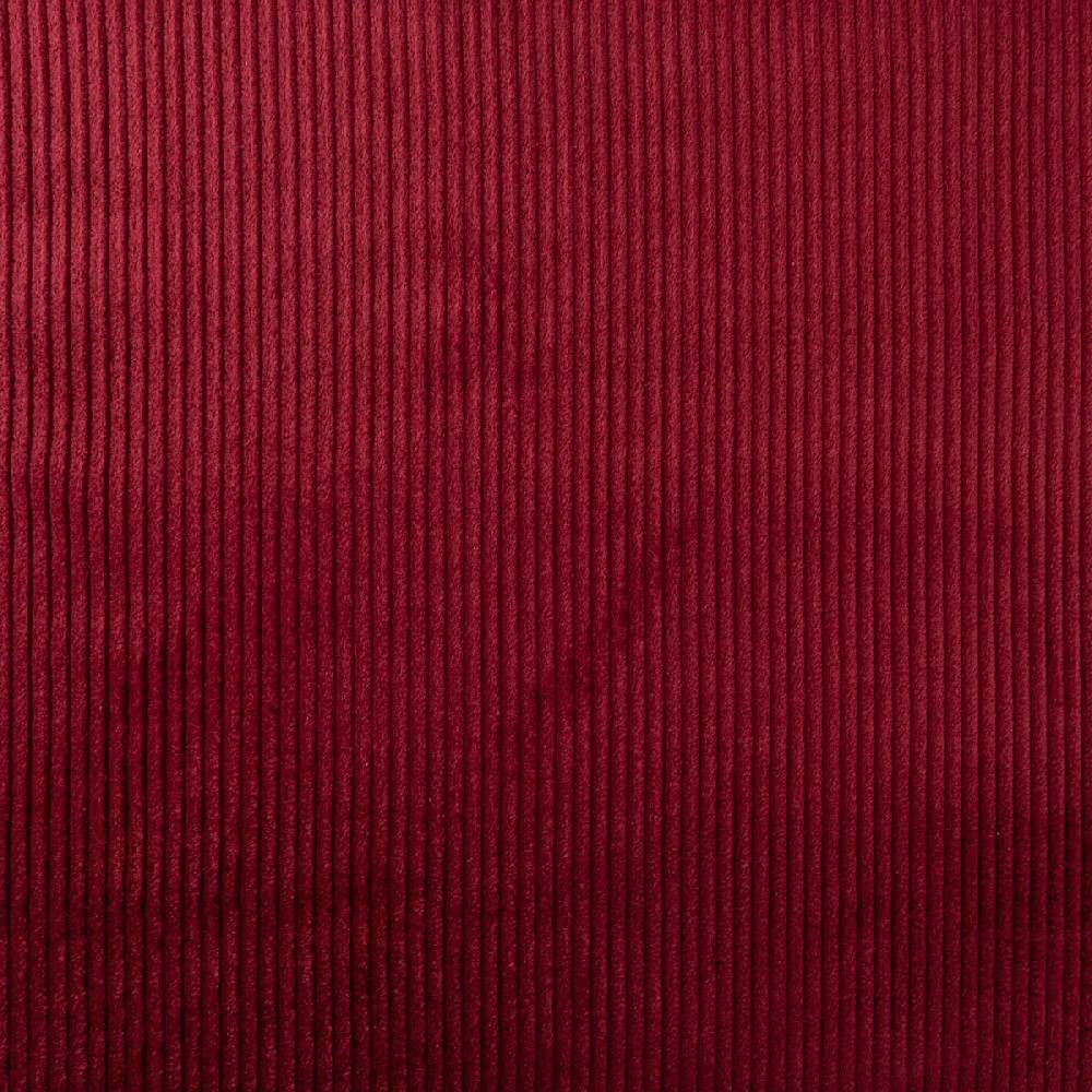 Schöner Leben Cord Stoff aus Baumwolle Bekleidungsstoff Dekostoff 4,5W grob vorgewaschen einfarbig red wine weinrot 1,4m Breite