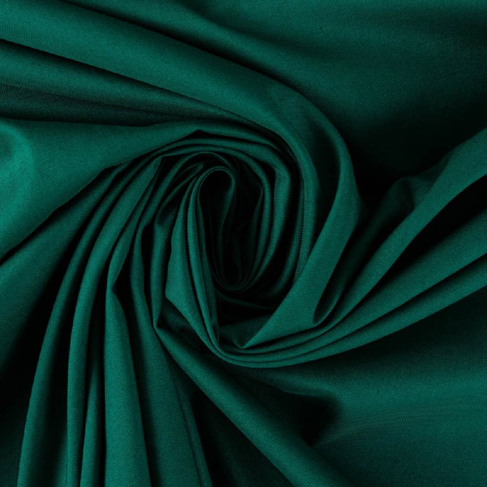 Schöner Leben Baumwollstoff Meterware Fahnentuch uni dark emerald smaragdgrün 1,45m Breite Online
