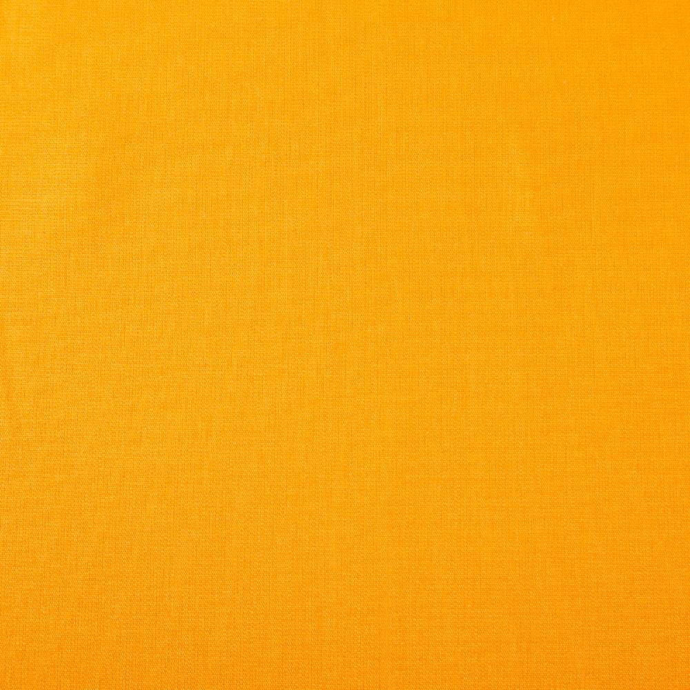 Schöner Leben Baumwollstoff Meterware Fahnentuch uni orange-dottergelb 1,45m Breite Bis zu 65% Rabatt