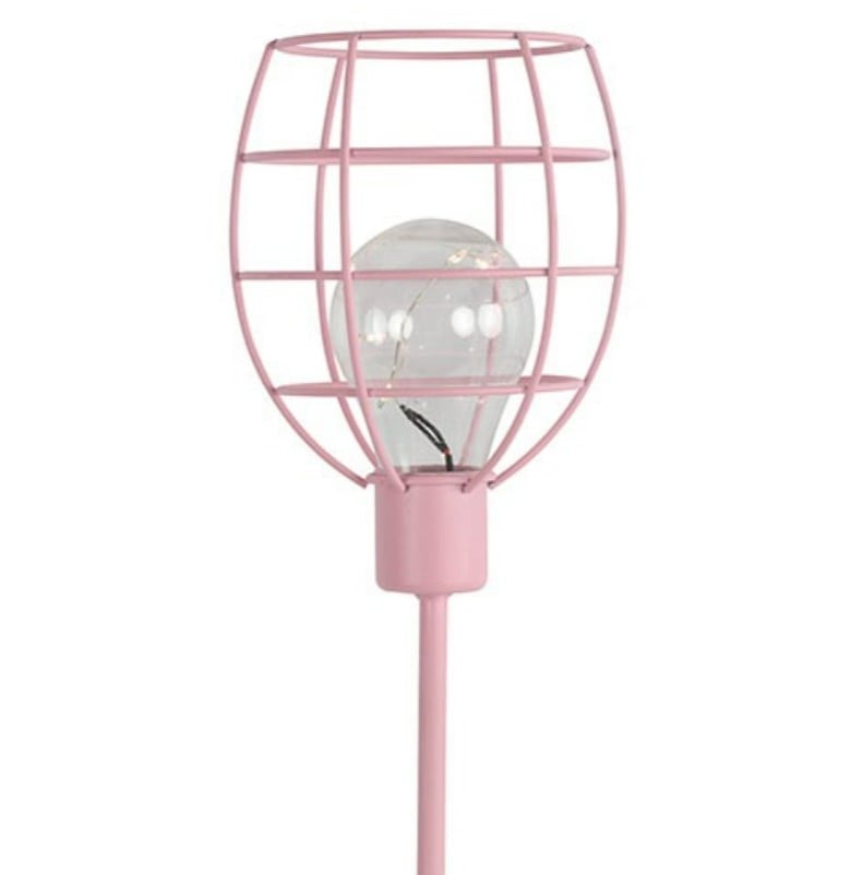 Schöner Leben LED-Solarlampe Gartenstecker in Rosa von Countryfield 11,5x11,5x90cm Nur für heute