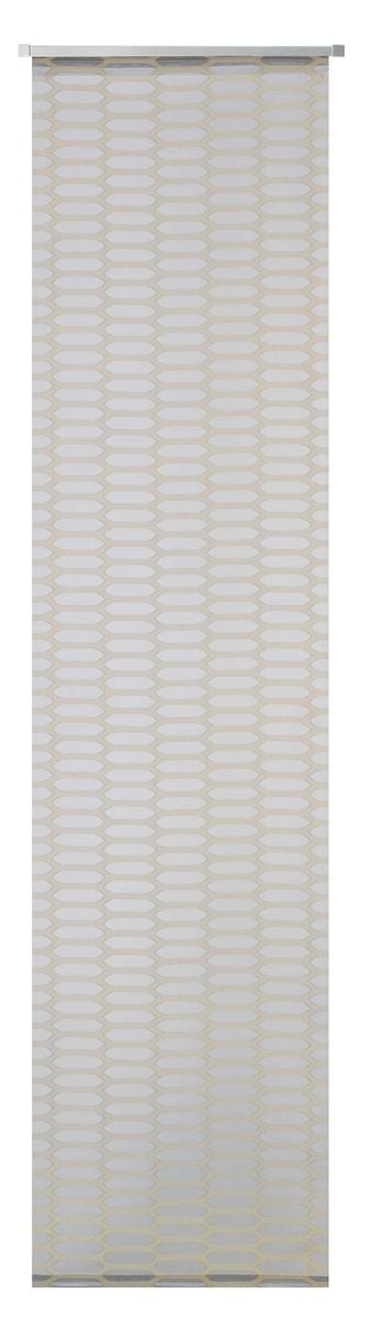 Schöner Leben Schiebevorhang Mesh Ausbrenner mit Flexoschiene grau 60x245cm (BxH)