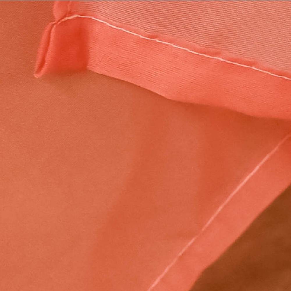Schöner Leben Gardine Mila transparent Farbverlauf weiß peach 140cmx255cm im Angebot