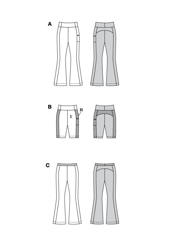 Schöner Leben Burda Schnittmuster 5762 Damen Leggings Blitzverkäufe