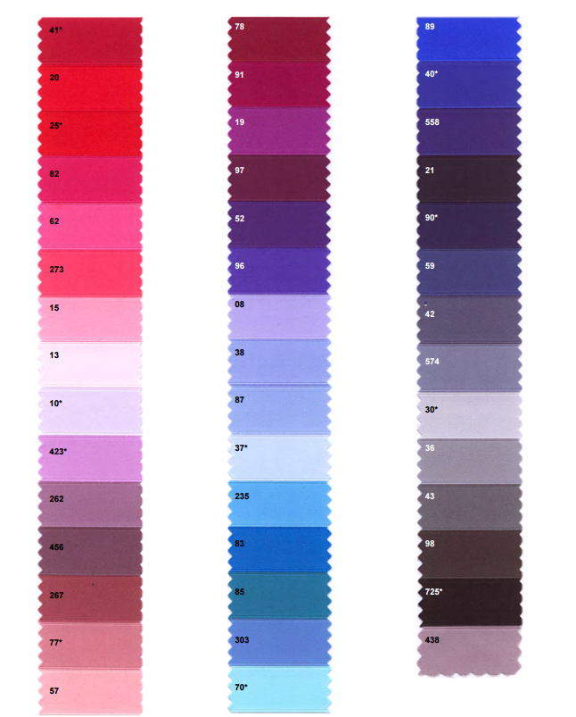 Schöner Leben Satinband verschiedene Farben Breite 16mm