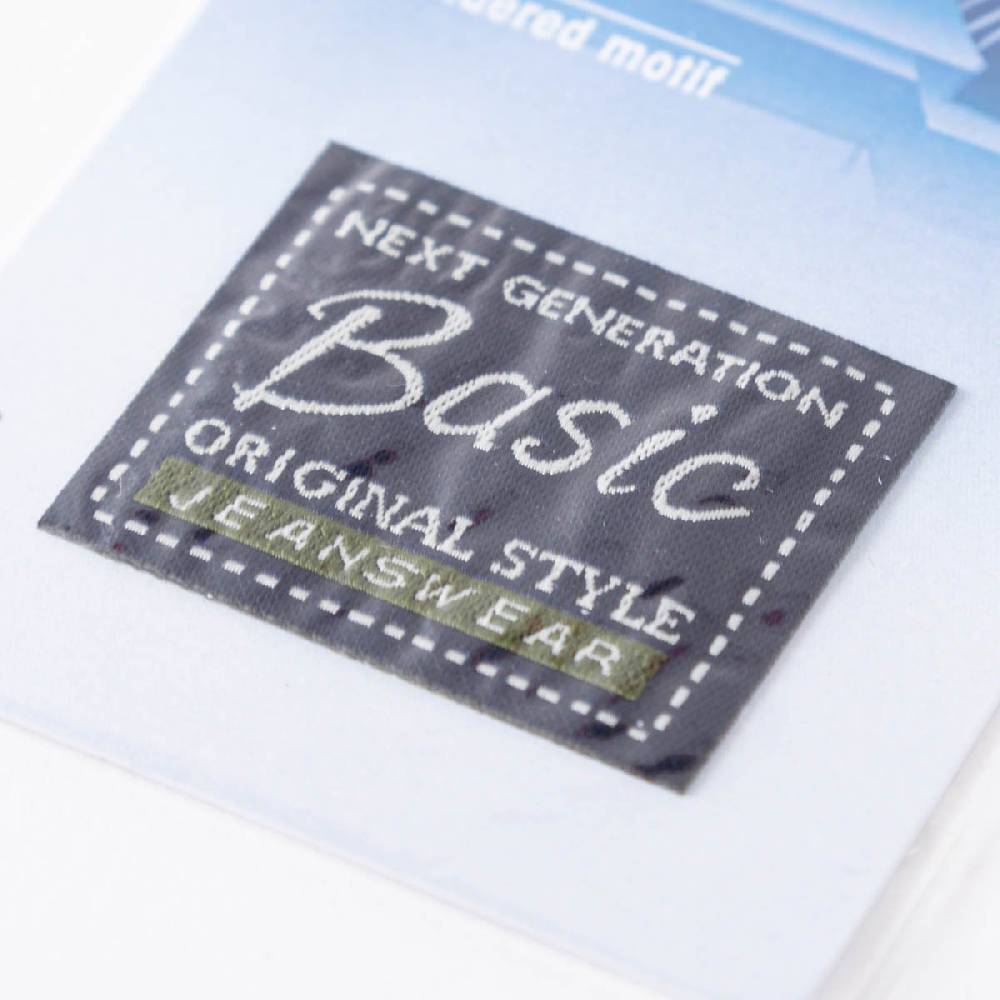 Schöner Leben Applikation Jeanslabel Basic zum Aufbügeln dunkelblau 40x32mm von Prym Hotsell