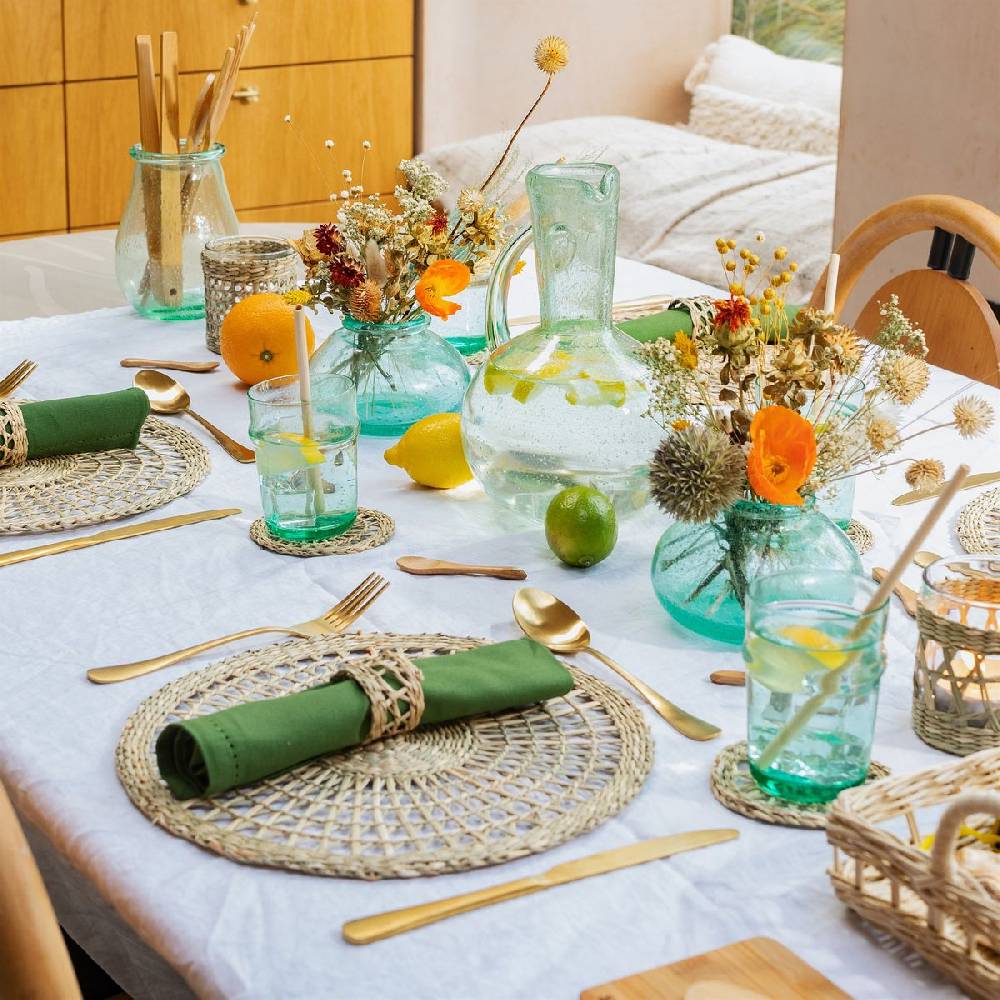 Schöner Leben Tischset aus Seegras von Sass & Belle 30cm Hotsell