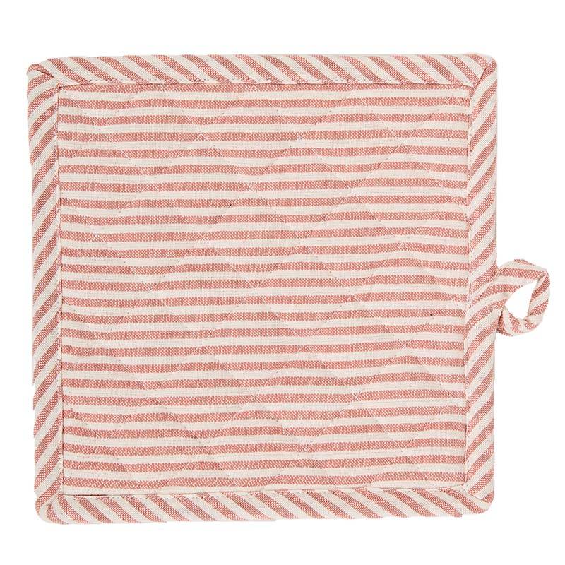 Schöner Leben Ofenhandschuh und Topflappen Gastro aus Baumwolle terracotta beige Meist gekauft