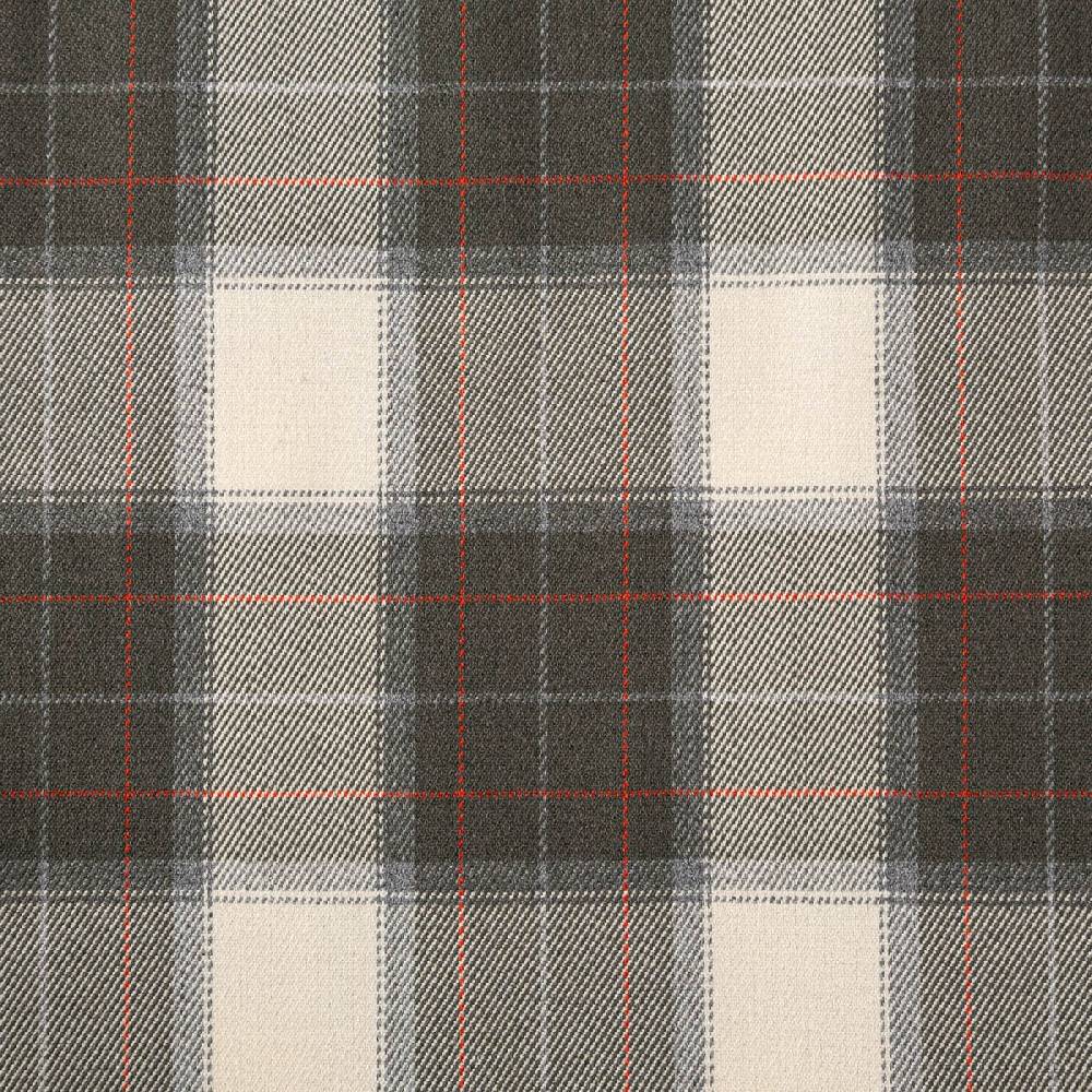 Schöner Leben Viskose Stoff Tartan Muster Schottenkaro kariert beige grün rot 1,4m Breite