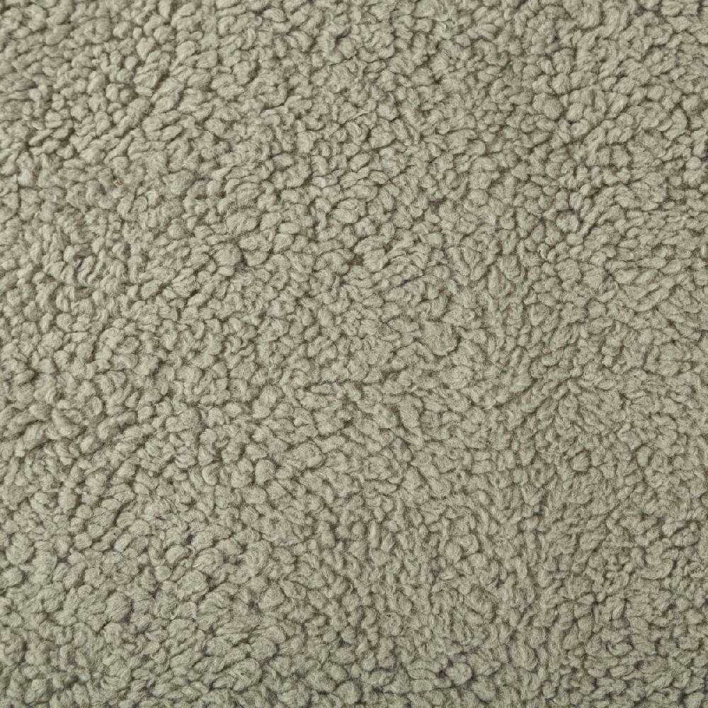 Schöner Leben Teddy Fleece Baumwoll Krimmer Plüschstoff einfarbig alt grün 1,6m Breite Angebote