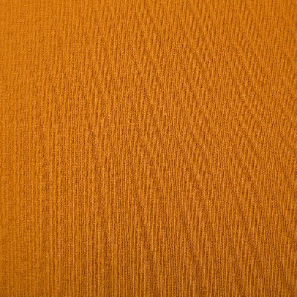 Schöner Leben Jersey Stoff Bio Baumwolljersey einfarbig rost braun 1,5m Breite Günstiger Verkauf