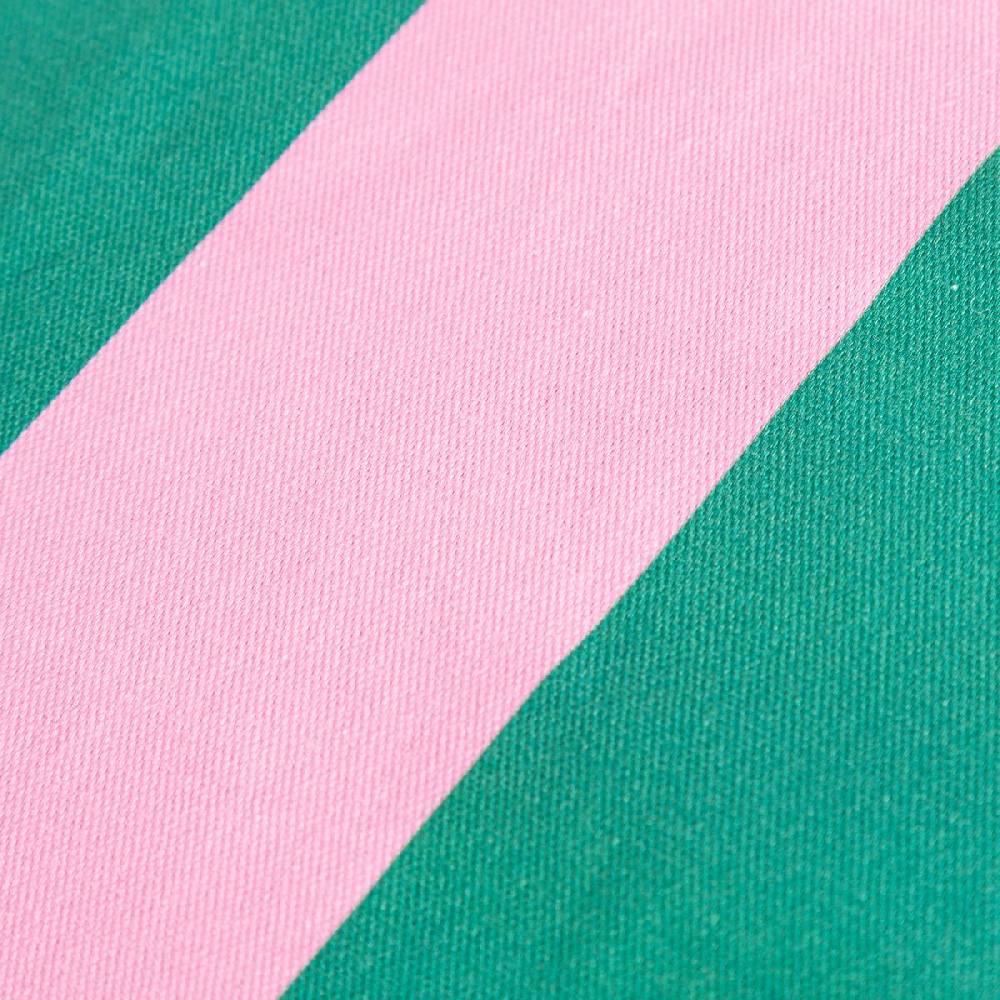 Schöner Leben Tischdecke Streifen dunkelgrün pink in versch. Größen von SCHÖNER LEBEN Verkauf