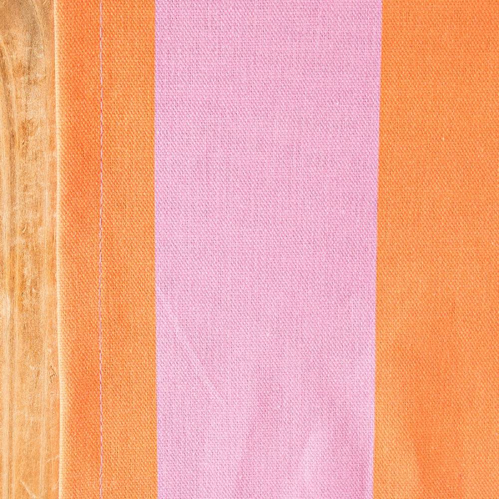 Schöner Leben Tischläufer Streifen orange pink 40x160cm von SCHÖNER LEBEN Schlussverkauf