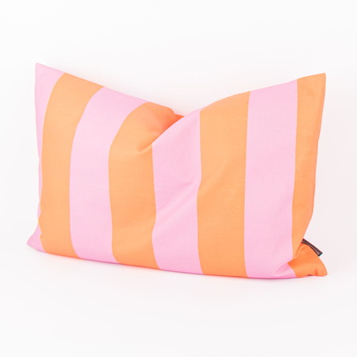 Schöner Leben Kissenhülle Streifen orange und pink in versch. Größen von SCHÖNER LEBEN Fabrikverkauf