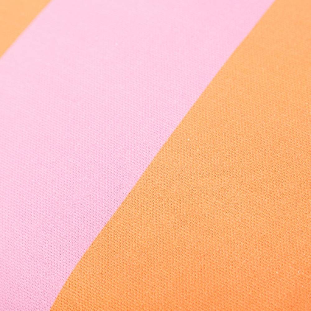 Schöner Leben Kissenhülle Streifen orange und pink in versch. Größen von SCHÖNER LEBEN Fabrikverkauf