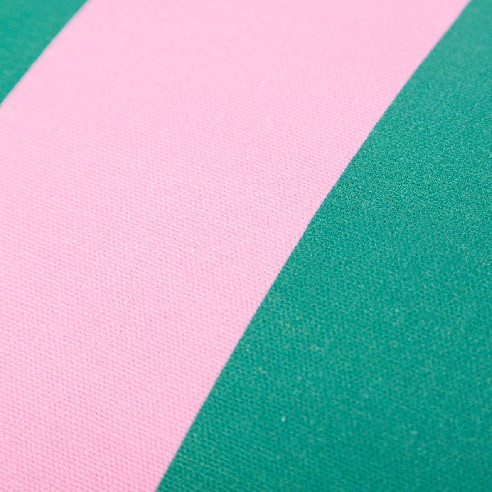 Schöner Leben Kissenhülle Streifen dunkelgrün und pink in versch. Größen von SCHÖNER LEBEN Meist gekauft