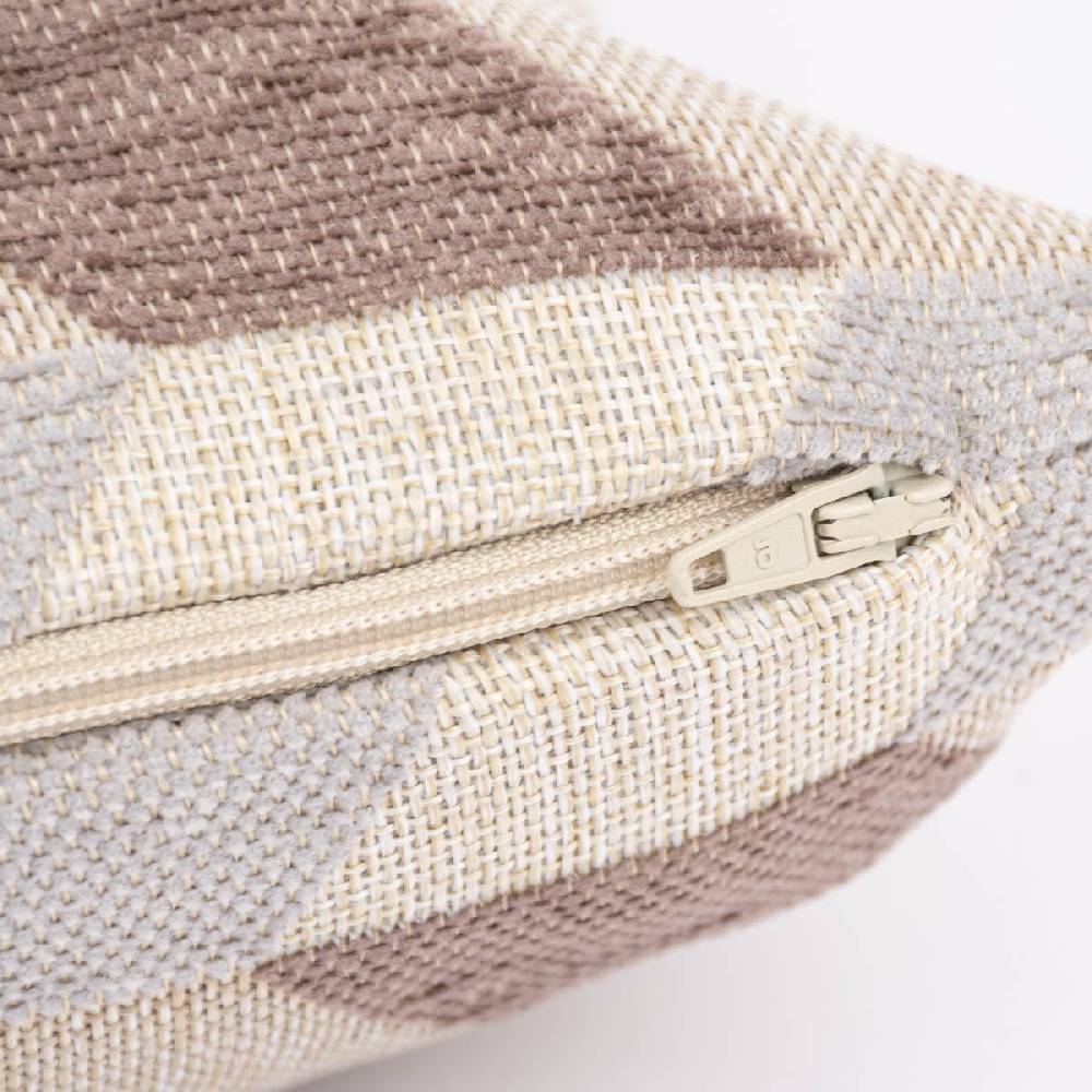 Schöner Leben Kissenhülle Mira Rechtecke schräg beige braun gelb in versch. Größen oder Wunschmaß von SCHÖNER LEBEN Bis zu 60% Rabatt