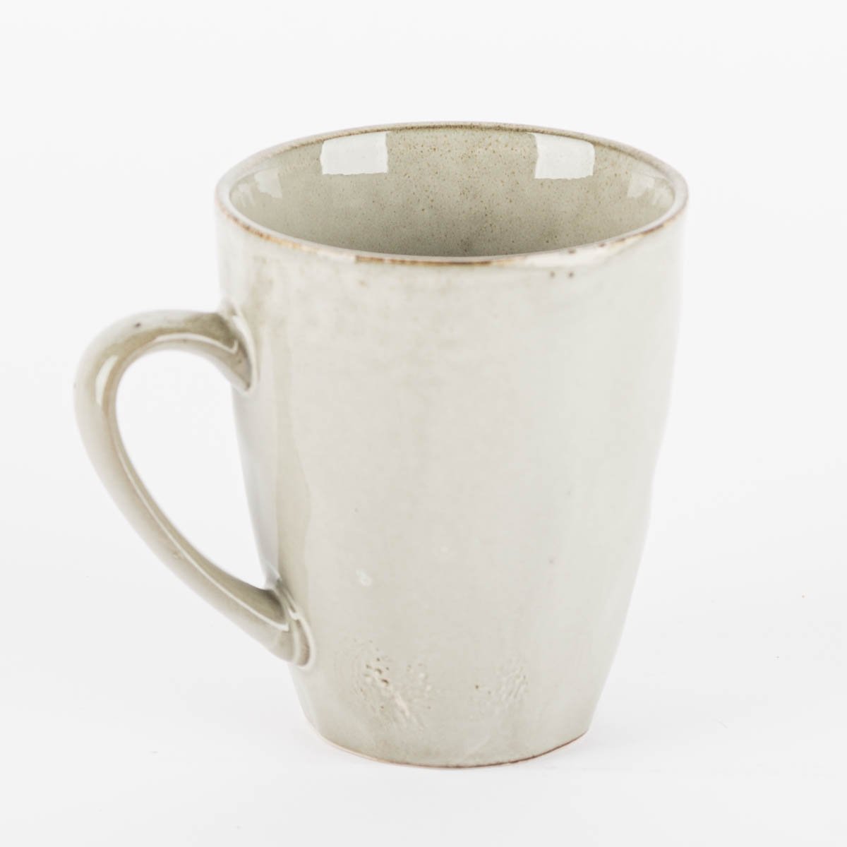 Schöner Leben Tasse aus Keramik grau 320ml Räumungsverkauf