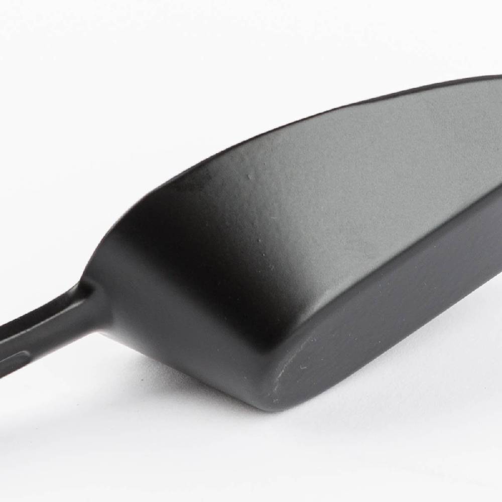 Schöner Leben Küchenschaufel aus Metall schwarz 17,5x5,5x4cm VIP-Rabatte