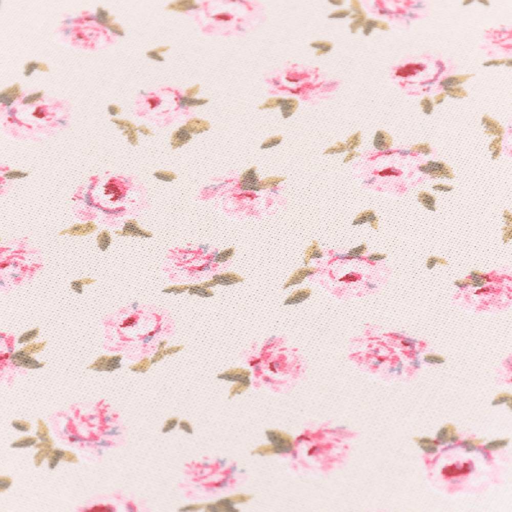 Schöner Leben Tischdecke Classic Little Rose Rosenblüten ecru rosa in versch. Größen von SCHÖNER LEBEN Flash Sale