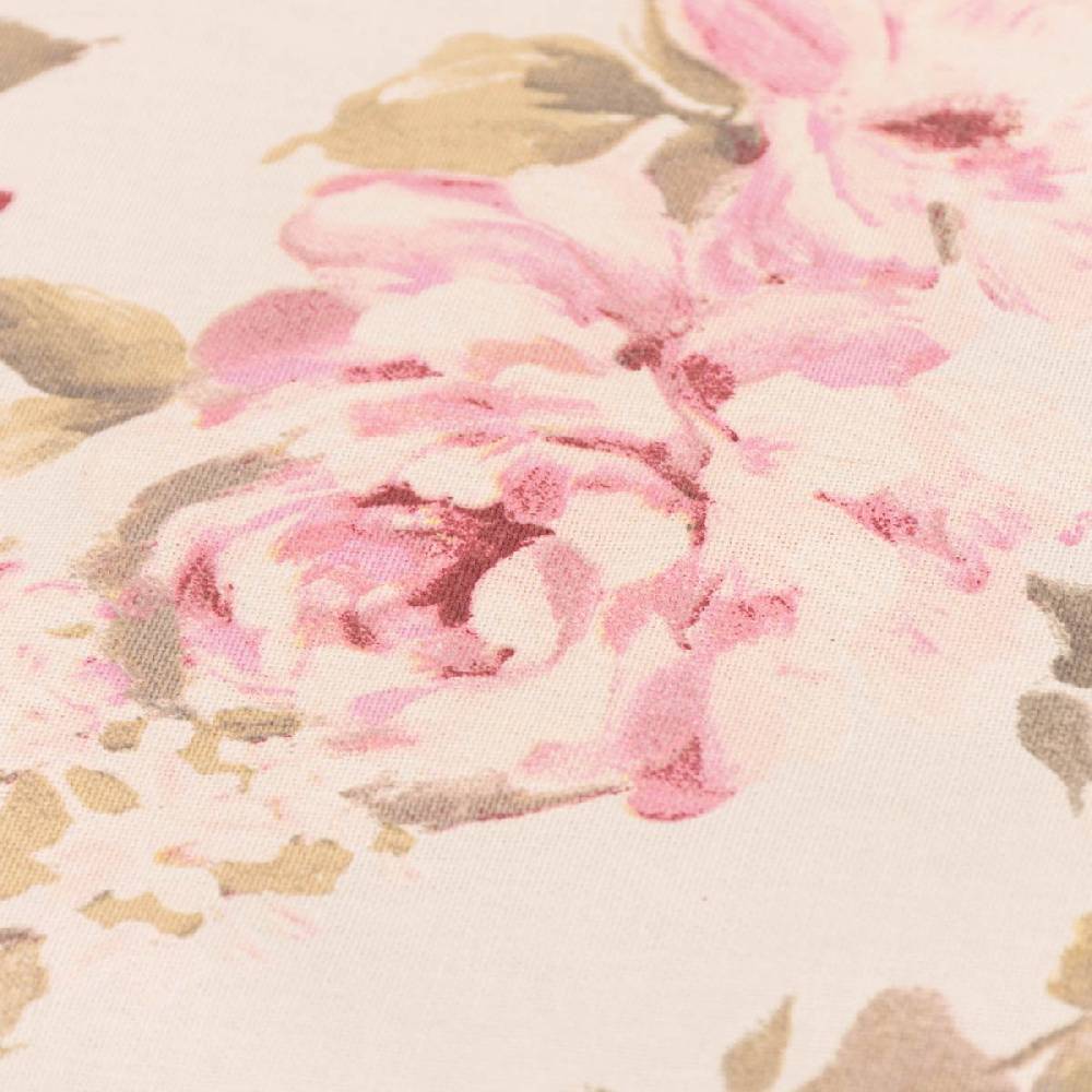Schöner Leben Tischdecke Classic Painted Rose Rosen ecru rosa in versch. Größen von SCHÖNER LEBEN Exklusivangebot