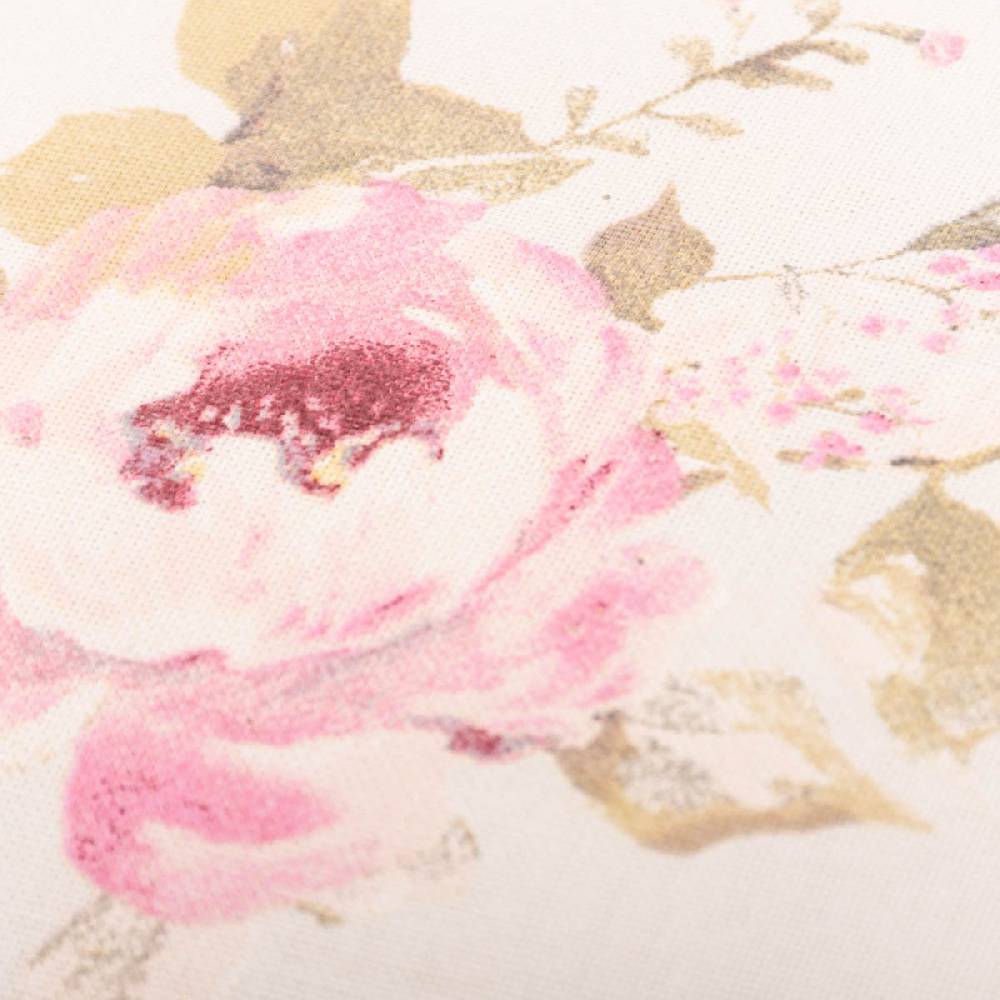 Schöner Leben Kissenhülle Classic Painted Rose Rosen ecru rosa in versch. Größen oder Wunschmaß von SCHÖNER LEBEN Valentinstagsangebot
