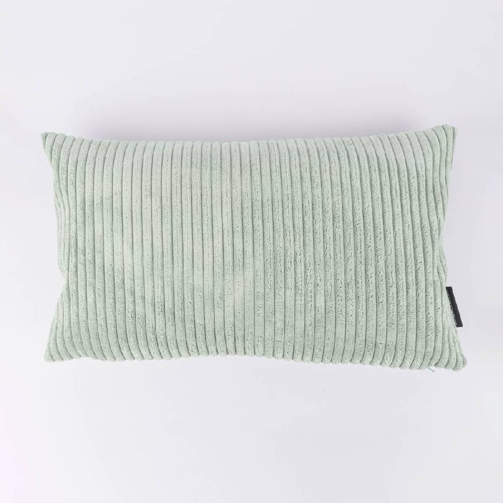 Schöner Leben Kissenhülle Breitcord Baby Rib mintgrün verschiedene Größen von SCHÖNER LEBEN Online Outlet