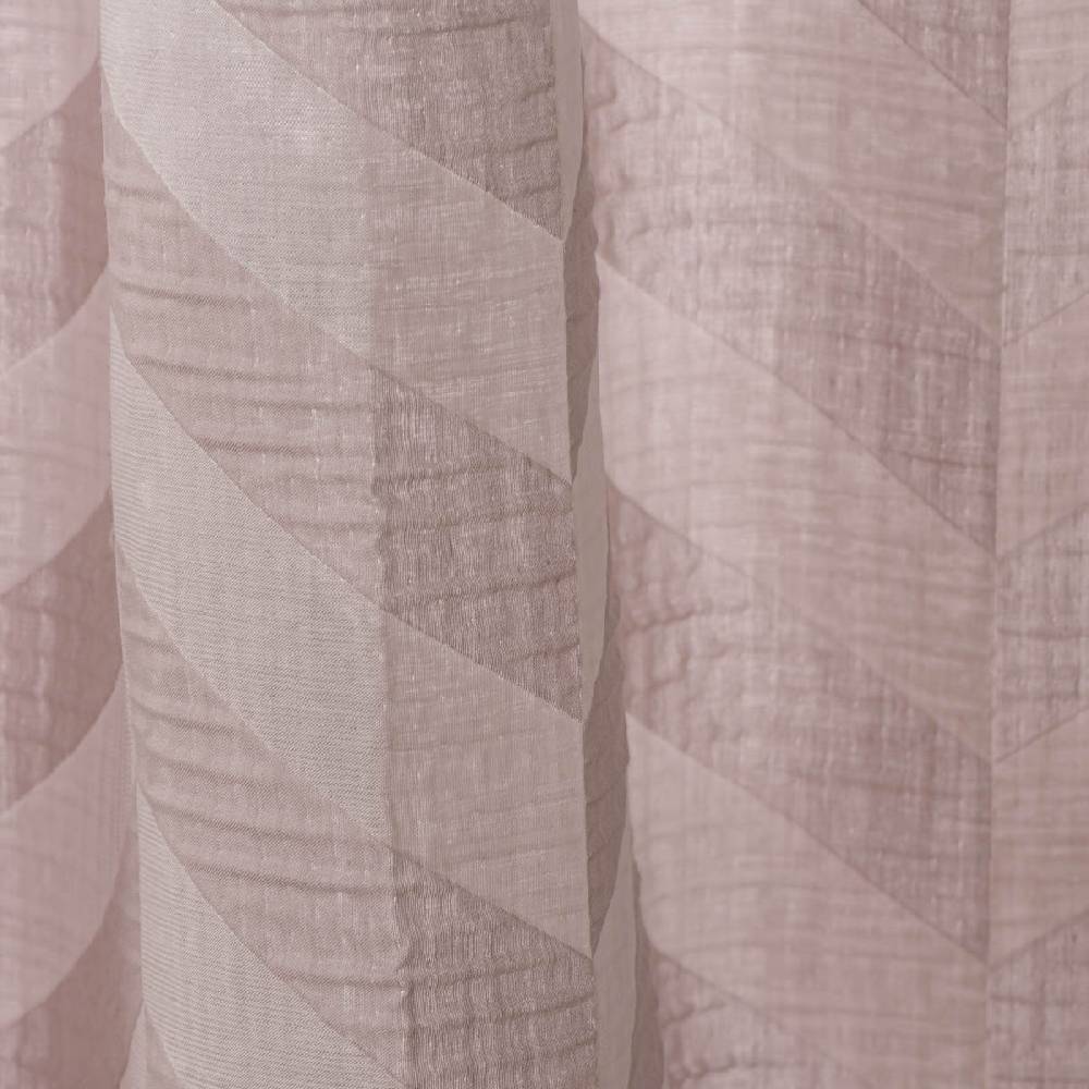 Schöner Leben Vorhang Willow Doubleface Doppelgewebe Chevron Streifen beige in 245cm hoch mit div. Breiten oder Wunschmaß von SCHÖNER LEBEN Kauf eins, bekomm eins gratis